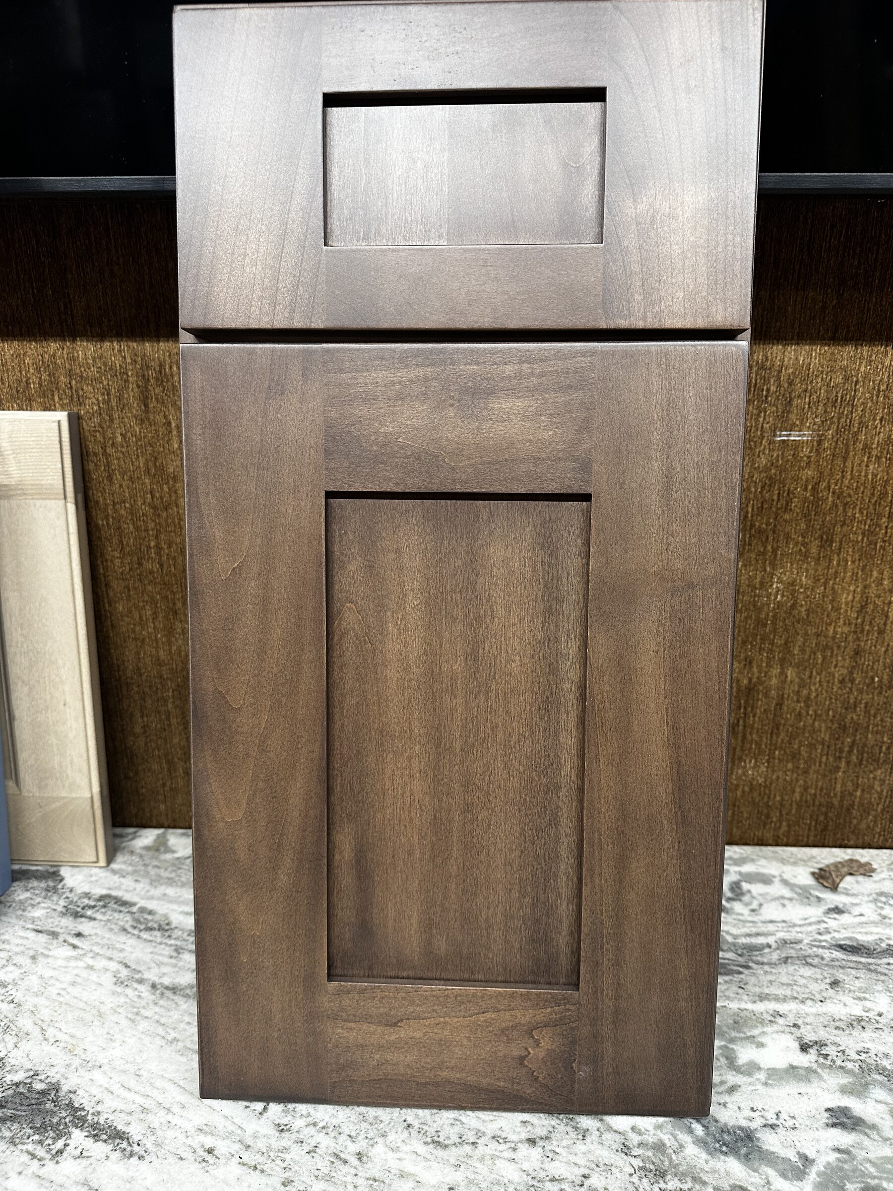 Non-Knotted Walnut finish